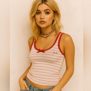 Deadstock Y2k Candie's Tank Size Small